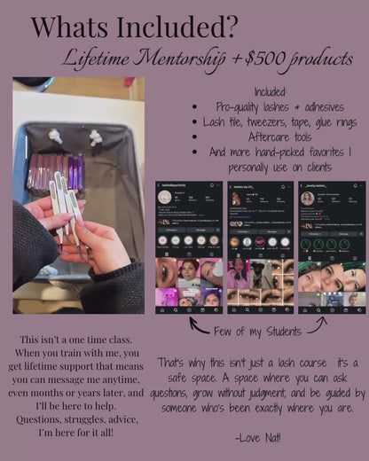 3 DAY BEGINNER LASH TRAINING